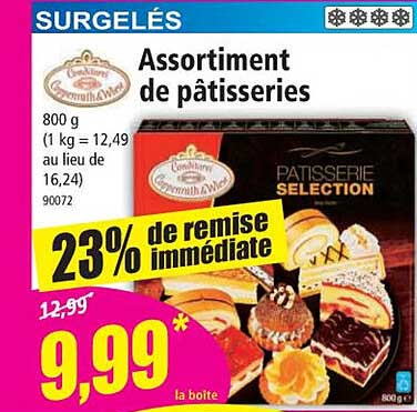 Assortiment De Pâtisseries