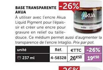 base transparente akua