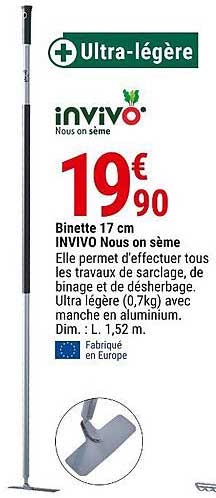 binette 17 cm invivo nous on sème