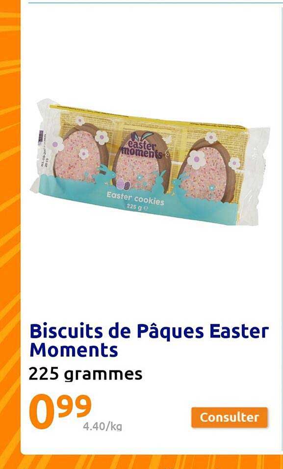 biscuits de pâques easter moments