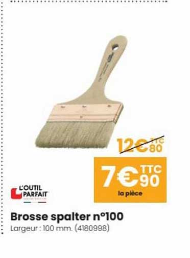brosse spalter n°100 l'outil parfait