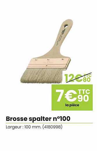 brosse spalter n°100