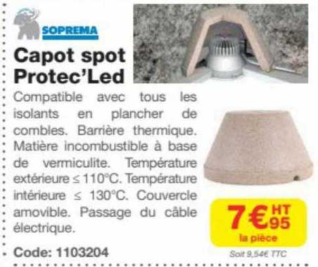 capot spot protec'led soprema