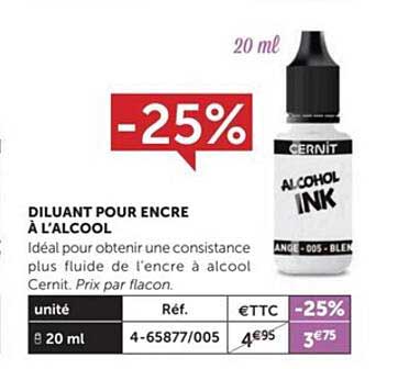 Diluant Pour Encre à L'alcool