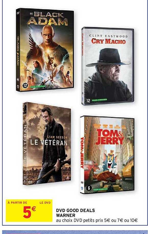 dvd good deals warner