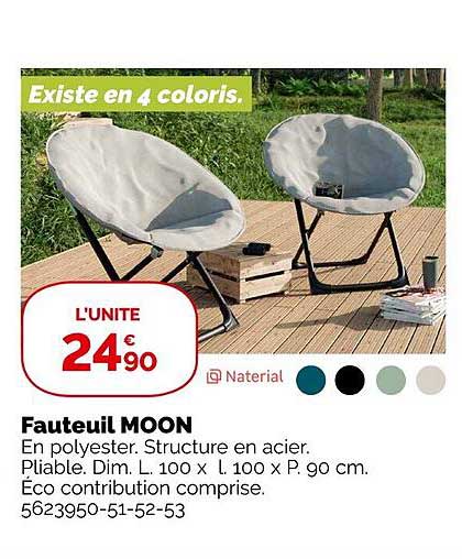 Fauteuil Moon