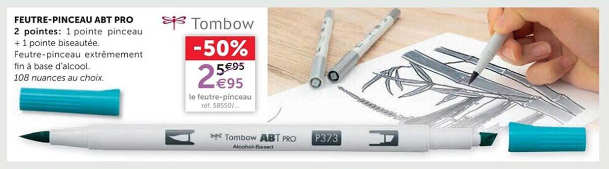 feutre-pinceau abt pro tombow