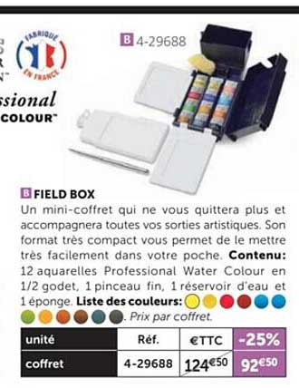 field box professional colour