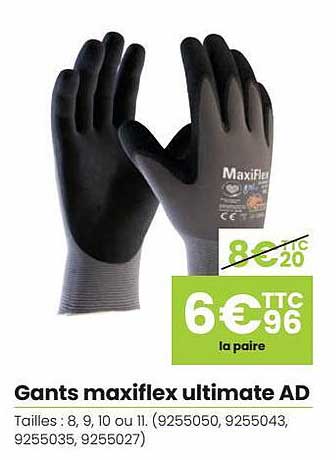 gants maxiflex ultimate ad