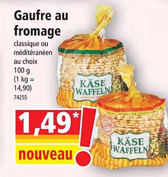 Gaufre Au Fromage