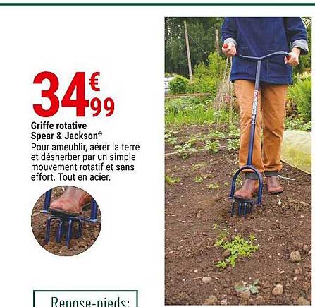 griffe rotative spear & jackson