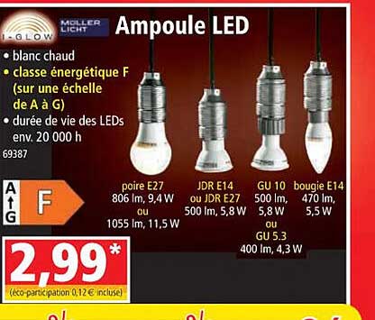 i-glow ampoule led
