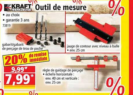 kraft werkzeuge outil de mesure