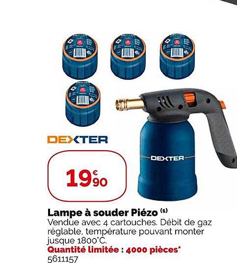 Lampe à Souder Piézo Dexter