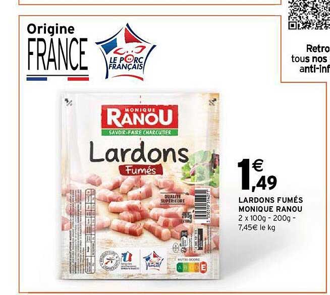 lardons fumés monique ranou