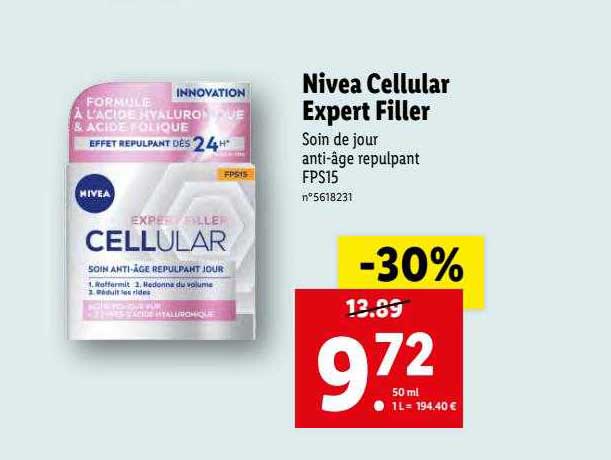 nivea cellular expert filler