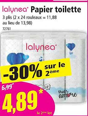 Papier Toilette Lalynea