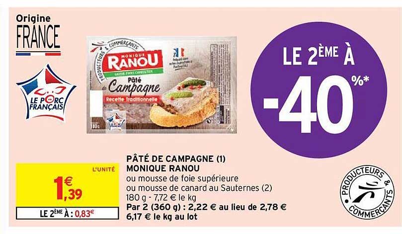 pâté de campagne monique ranou