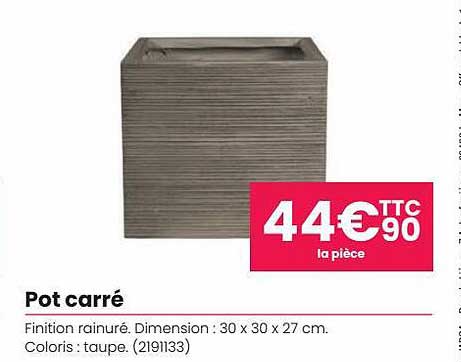 Pot Carré
