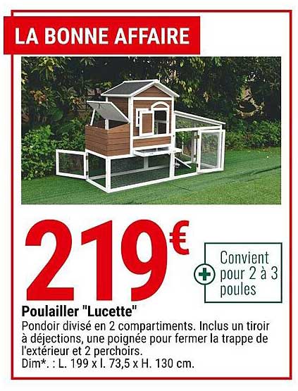Poulailler "lucette"