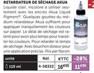 retardateur de séchage akua