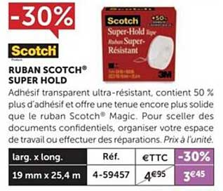 ruban scotch super hold