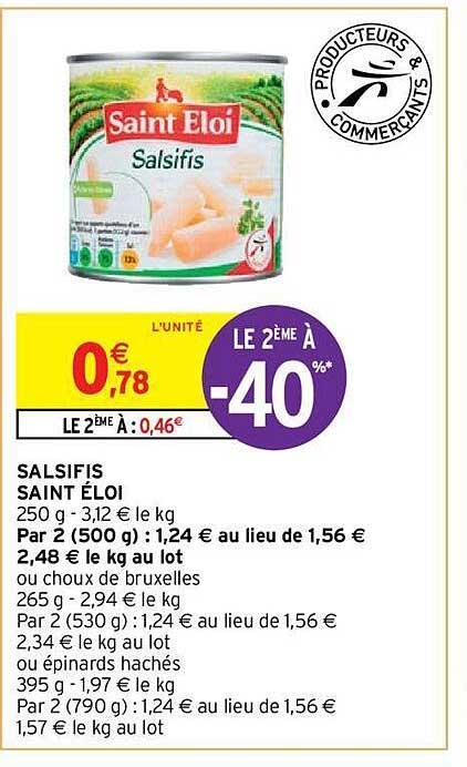 salsifis saint éloi