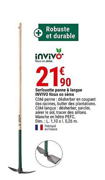 Serfouette Panne & Langue Invivo Nous On Sème