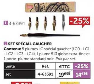 Set Spécial Gaucher