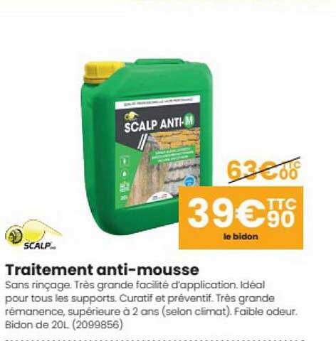 traitement anti-mousse scalp