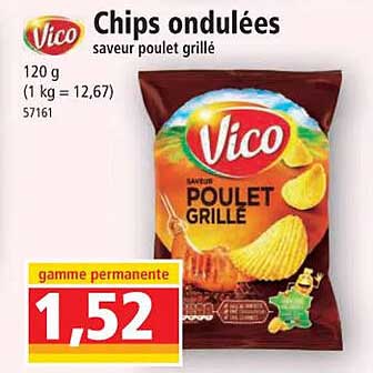 vico chips ondulées