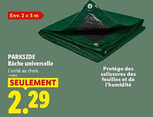 PARKSIDE Bâche universelle