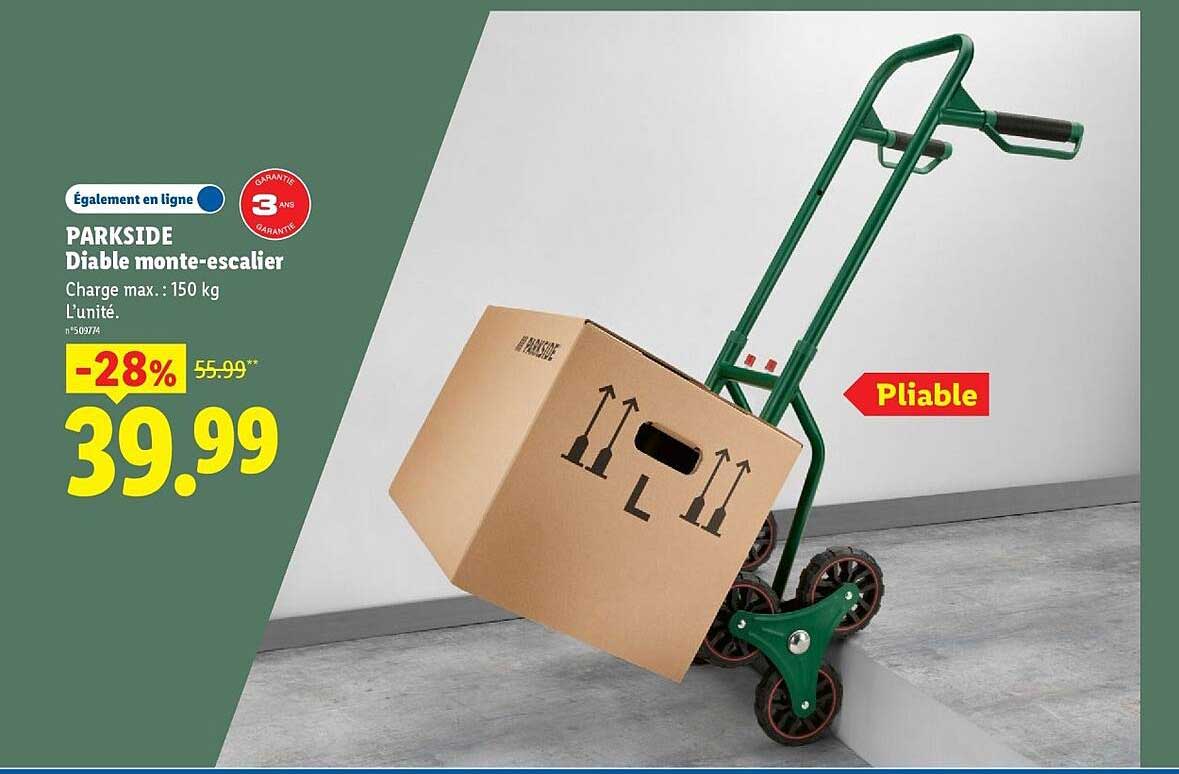 PARKSIDE Diable monte-escalier