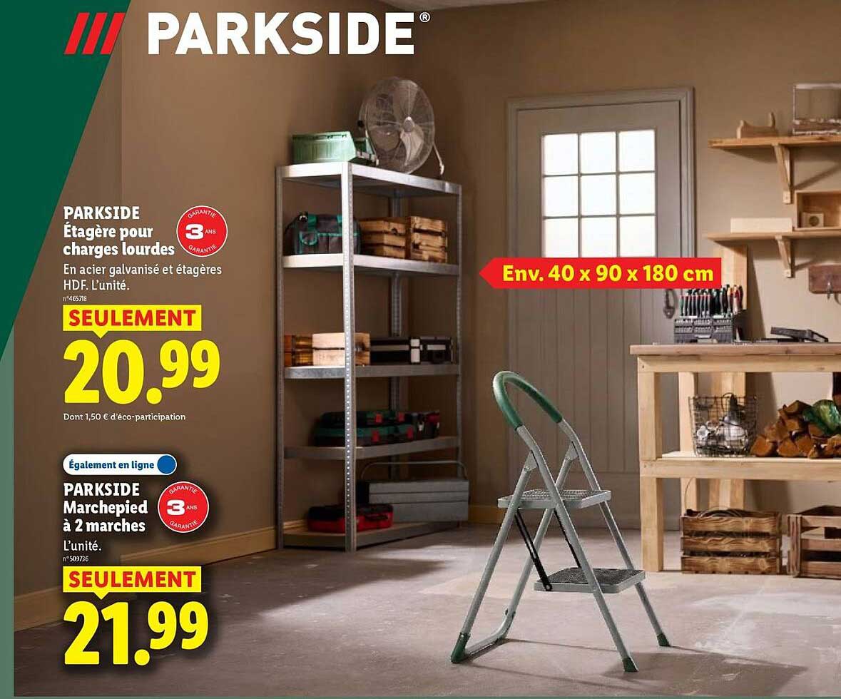 PARKSIDE Étagère pour charges lourdes