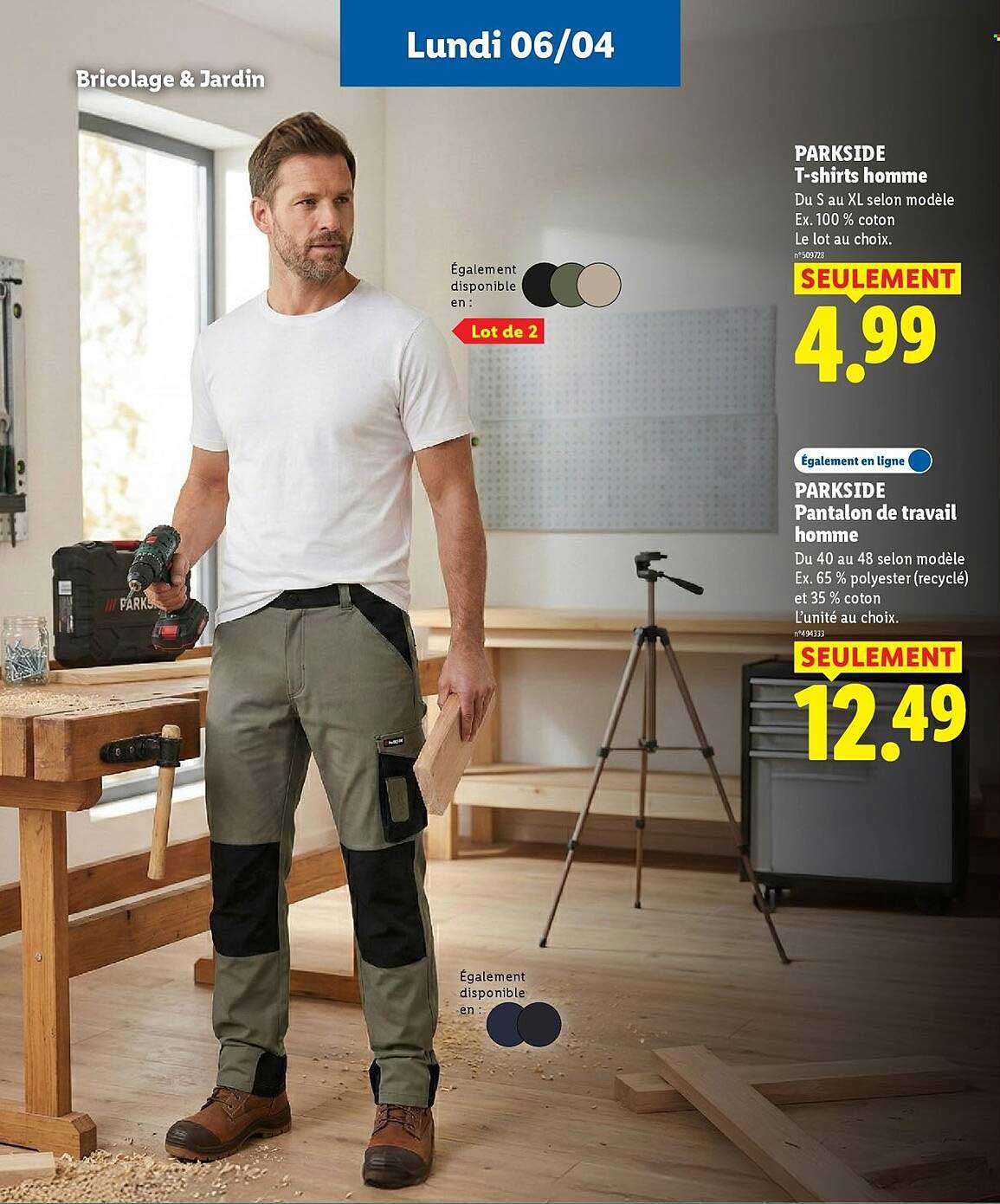 PARKSIDE T-shirts homme