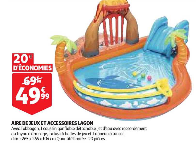 aire de jeux et accessoires lagon