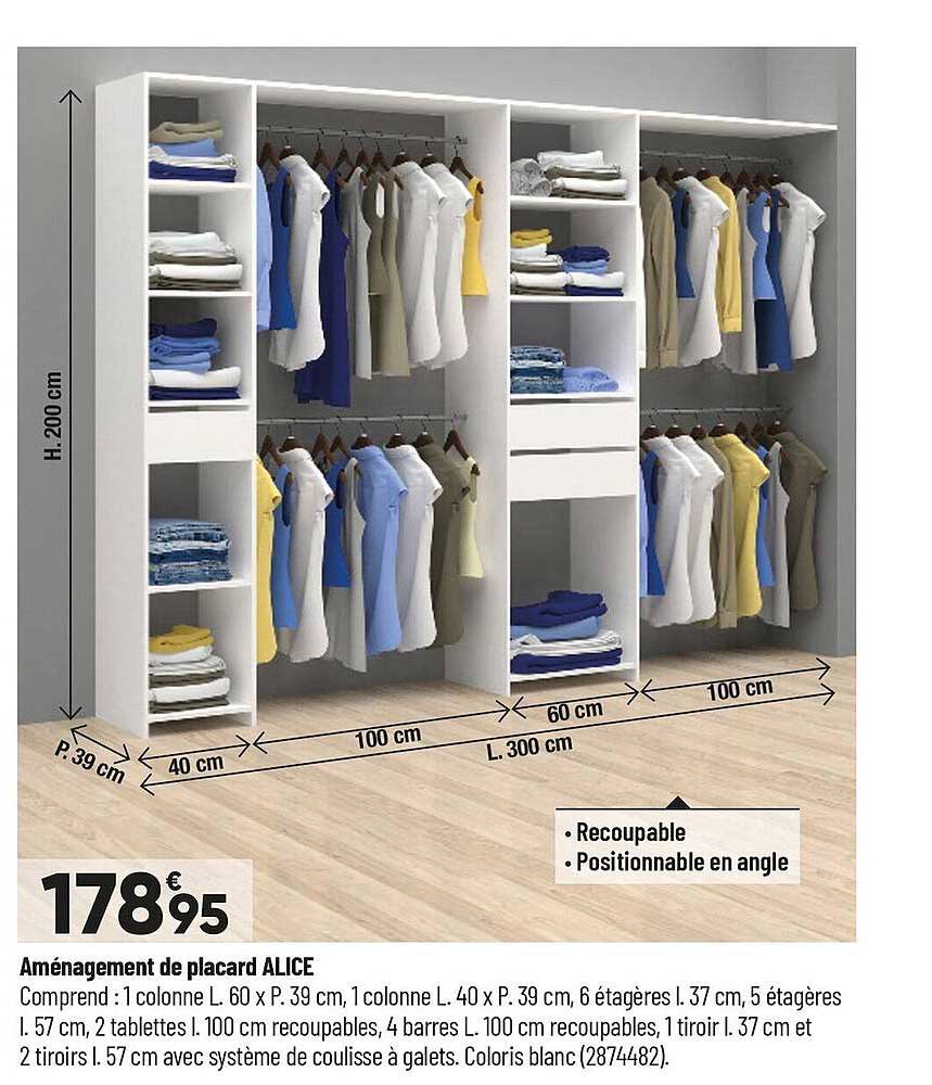 Aménagement De Placard Alice