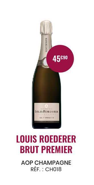 aop champagne louis roederer brut premier