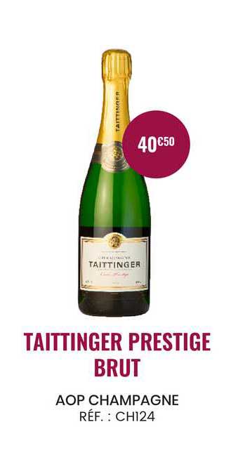 Aop Champagne Taittinger Prestige Brut