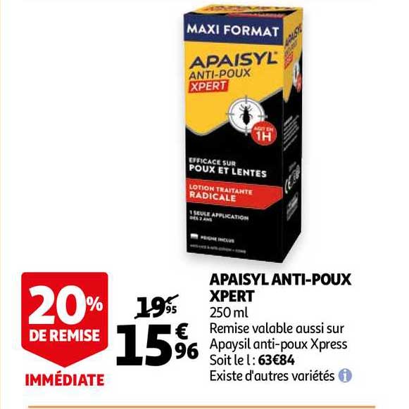 Apaisyl Anti-poux Xpert