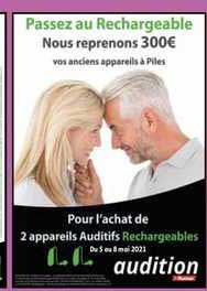 appareils auditifs rechargeables