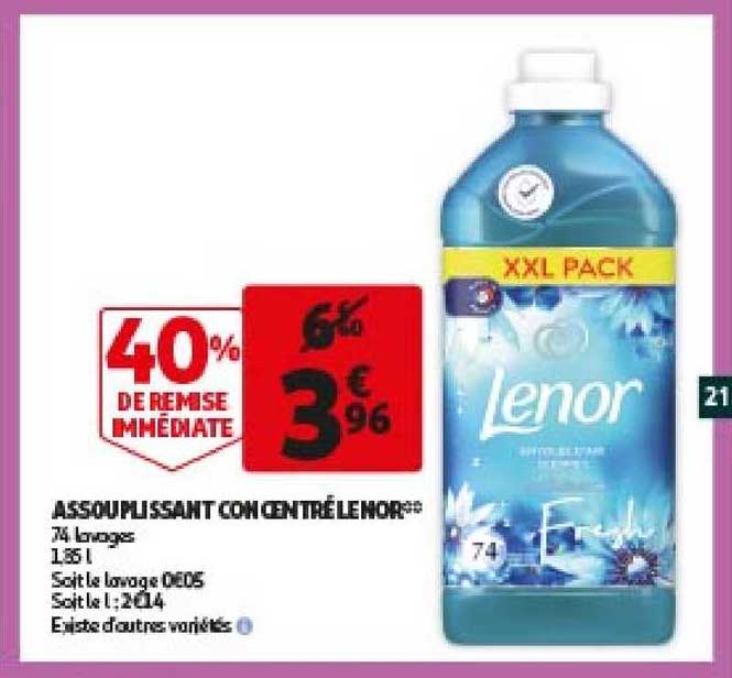 Assouplissant Concentré Lenor