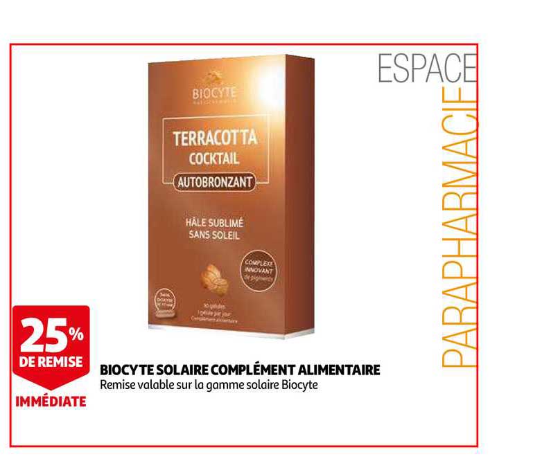 biocyte solaire complément alimentaire