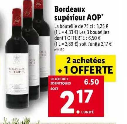 Bordeaux Supérieur Aop