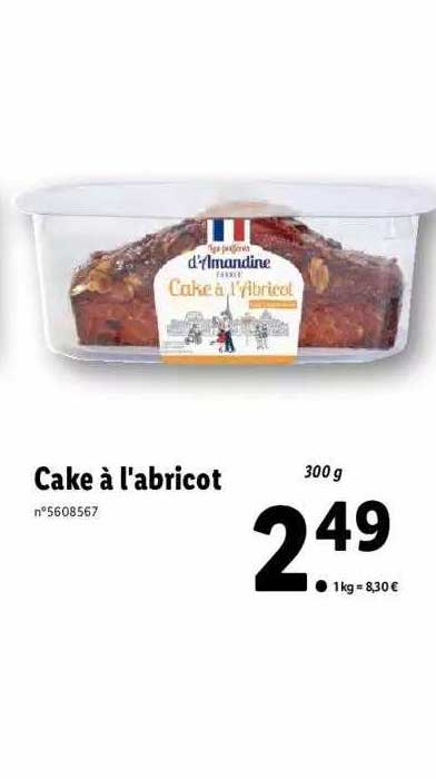 Cake à L'abricot