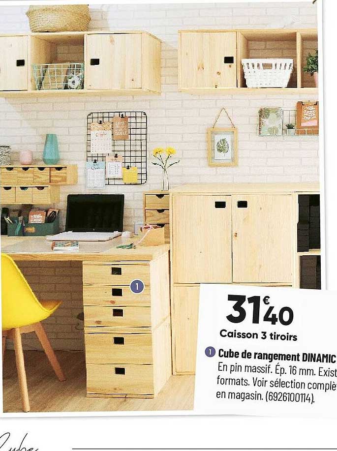 Cube De Rangement Dinamic