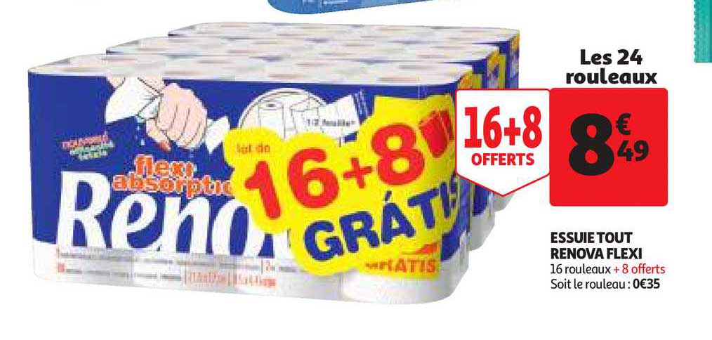 essuie tout renova flexi