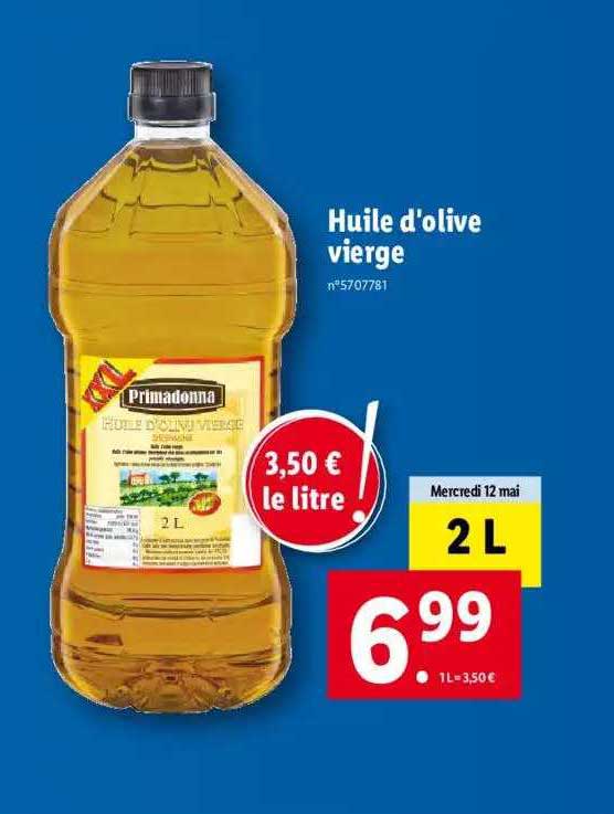 Huile D'olive Vierge Primadonna