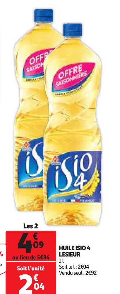 huile isio 4 lesieur