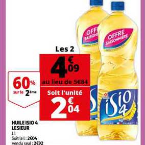 huile isio 4 lesieur
